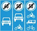 Biển hết hạn chế tốc độ tối đa