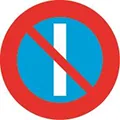 Cấm đỗ xe ngày l vẽ